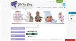 Desktop Screenshot of lille-per-seng.dk